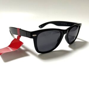 New Original LUCKY BRAND Dusk Classic Rectangular Sunglasses Acetate Black